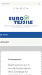 Mobile Screenshot of eurotessile.com